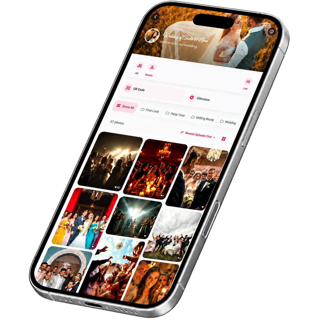 ForeverPix App auf iPhone